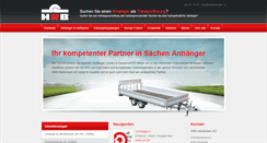 Desktop Screenshot of hrbanhaenger.ch